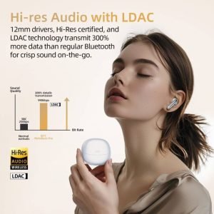 QCY Melobuds Pro HT08 ANC LDAC Hi-Res Audio - Image 6