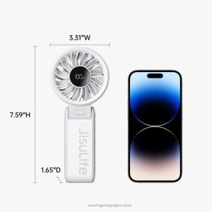 JISULIFE Life7 3-in-1 Handheld Foldable Fan - Image 5