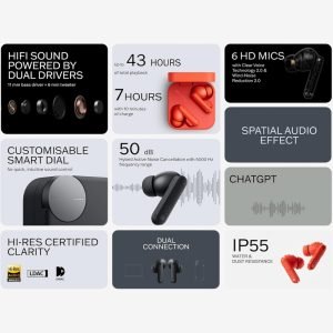 CMF Buds Pro 2 by Nothing – Dual Driver ANC Wireless Earbuds - Image 3
