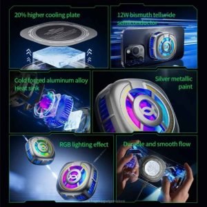 PLEXTONE EX2 Ultra Magnetic Semiconductor Mobile Phone Cooler - Image 3